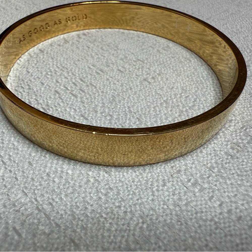 Kate Spade New York “As Good As Gold” Retired Bangle Bracelet